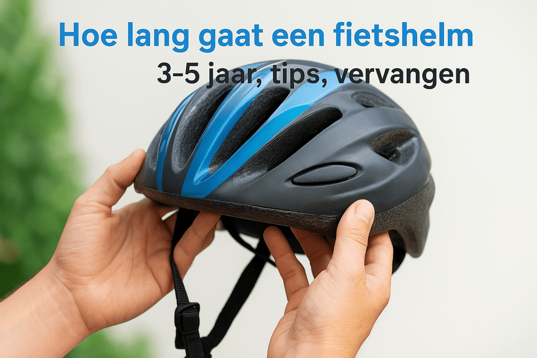 Hoe lang gaat een fietshelm mee? 3-5 jaar, tips, vervangen