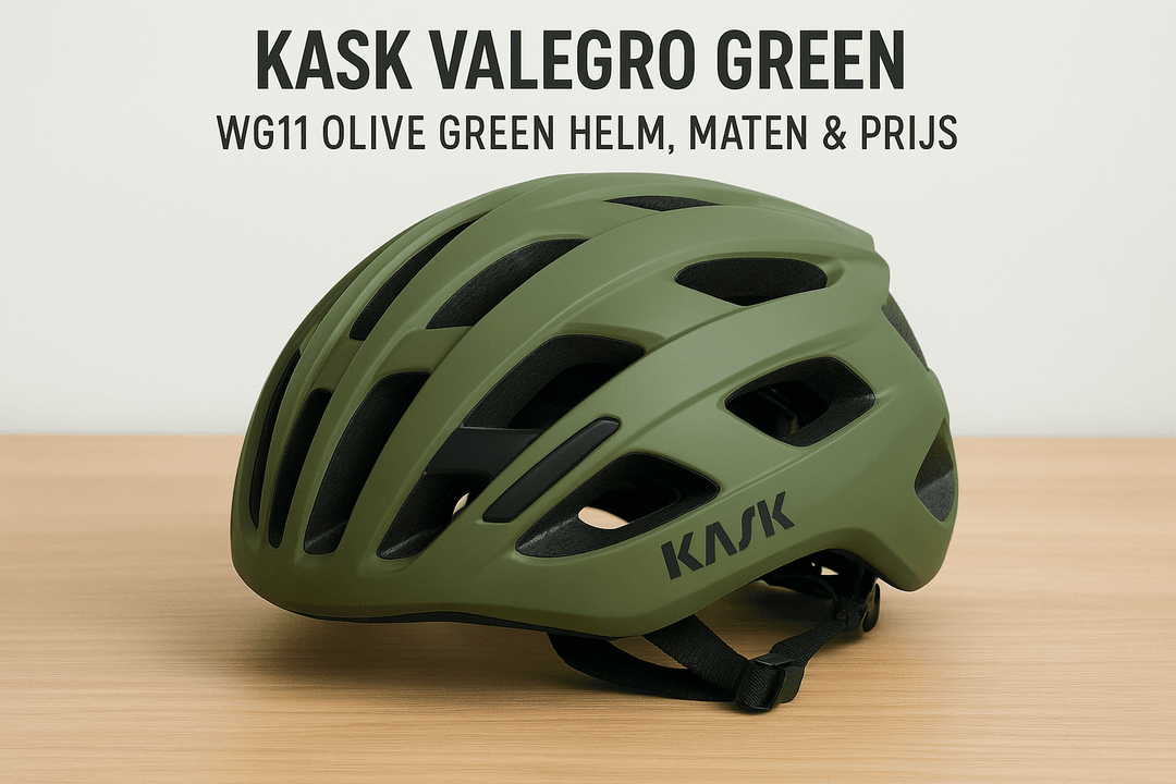 Kask Valegro green: WG11 olive green helm, maten & prijs - Brakeaway