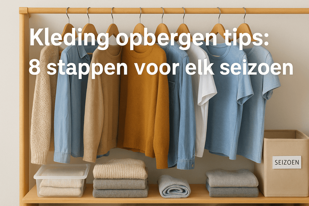 Kleding opbergen tips: 8 stappen voor elk seizoen - Brakeaway