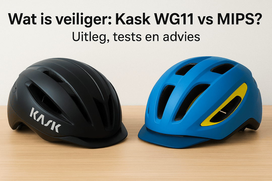 Wat is veiliger: Kask WG11 vs MIPS? Uitleg, tests en advies - Brakeaway
