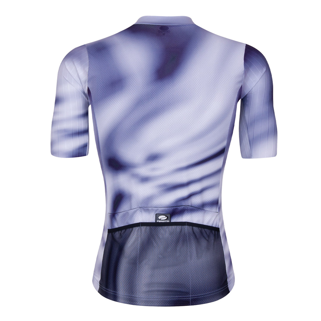 Parentini Metal INGA wielershirt — achterzijde heren fietsshirt 6 zakken: 3 achterzakken + 3 extra mesh-zakken collectie 2026 Brakeaway