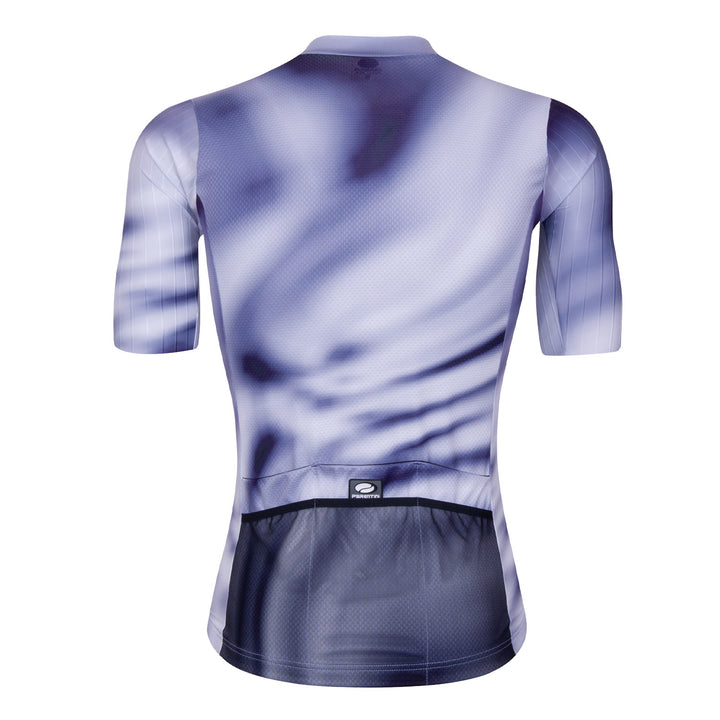 Parentini Metal INGA wielershirt — achterzijde heren fietsshirt 6 zakken: 3 achterzakken + 3 extra mesh-zakken collectie 2026 Brakeaway