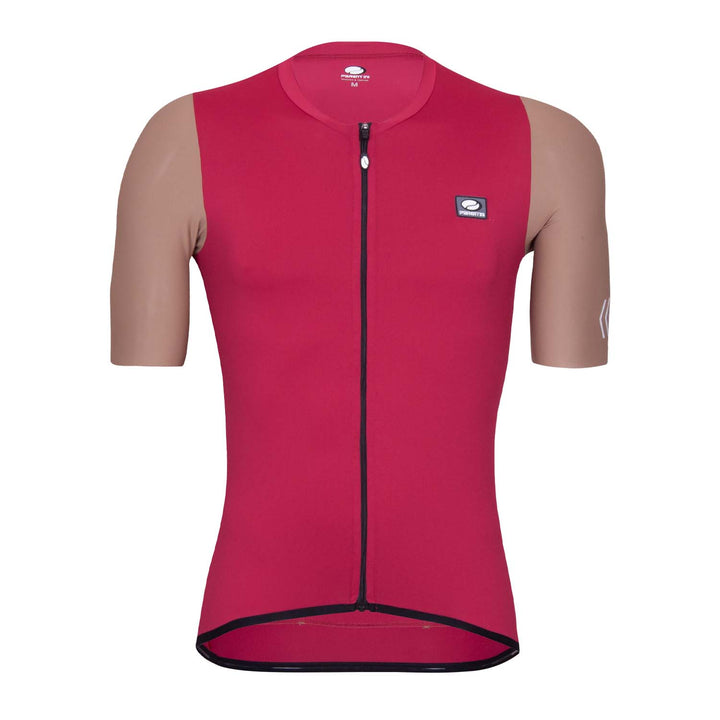 Parentini Fietsshirt Unica Burgundy Clay