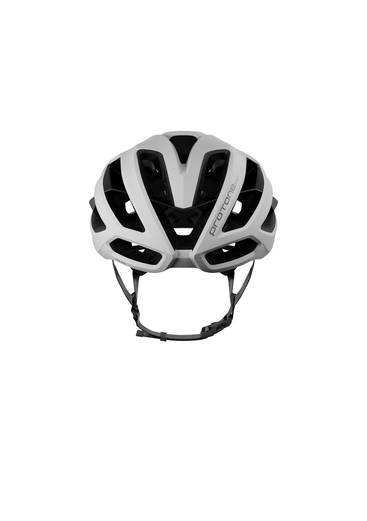 KASK Protone Icon WG11 wit mat — matte allround racehelm, vooraanzicht