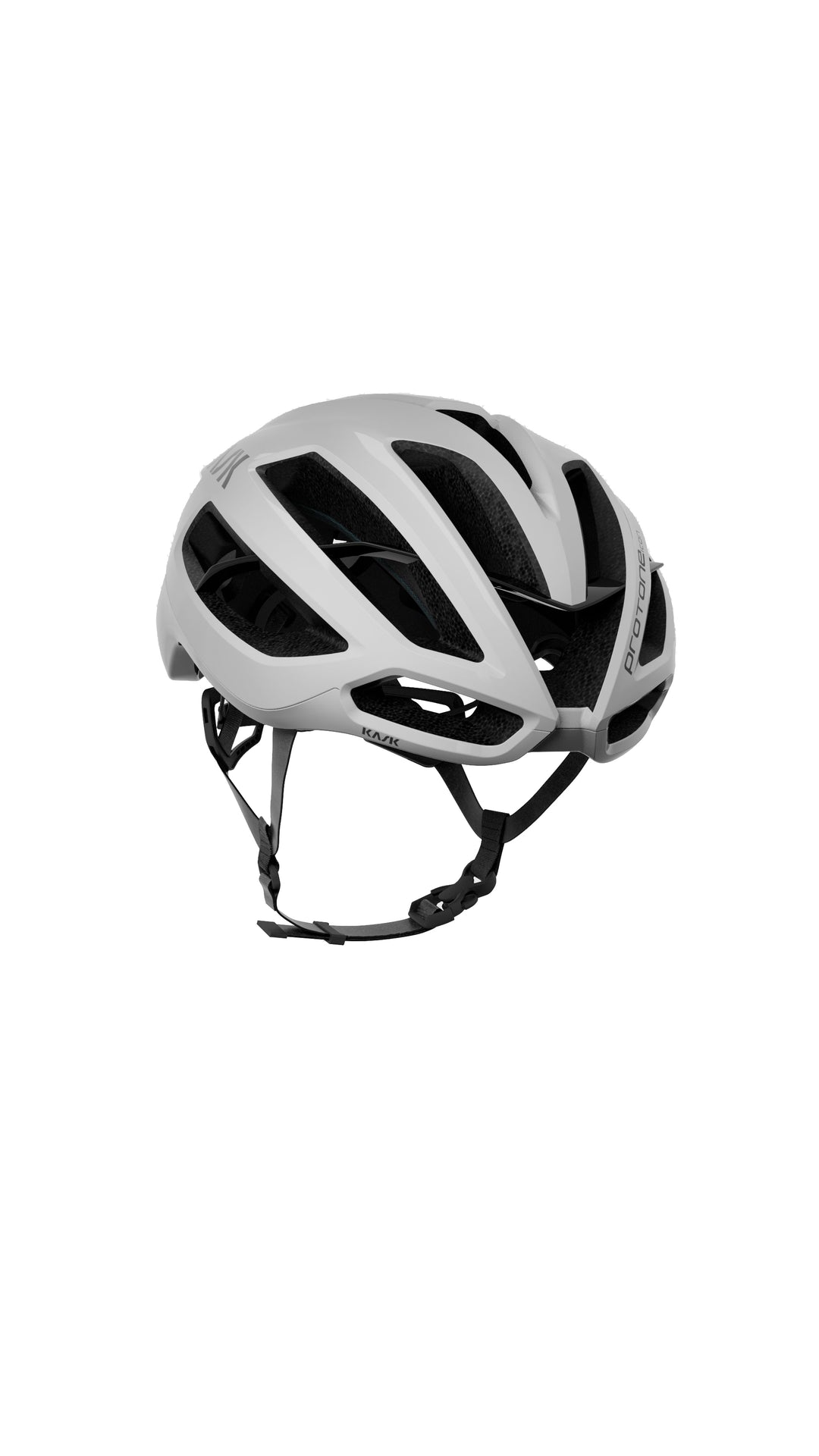 KASK Protone Icon WG11 wit — Italiaanse aero-racehelm met 15 ventilatieopeningen