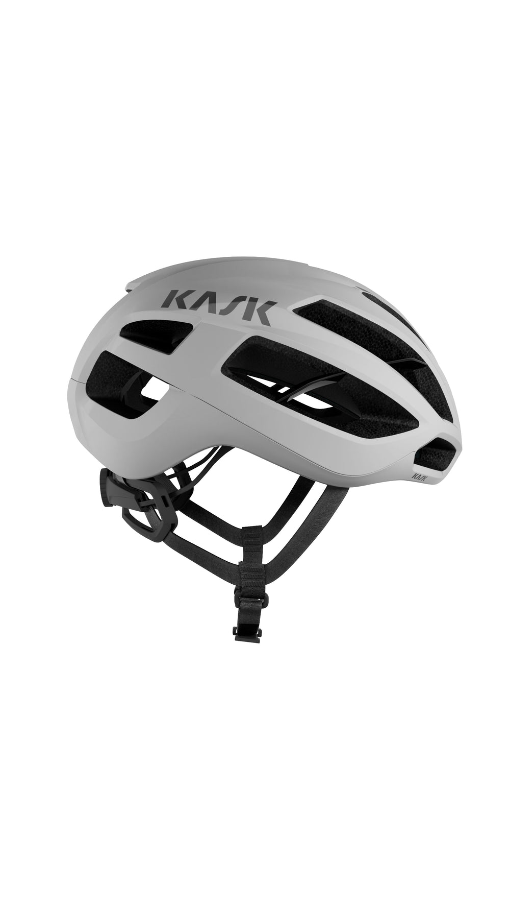 KASK Protone Icon WG11 wit — Italiaanse aero-racehelm, zijaanzicht