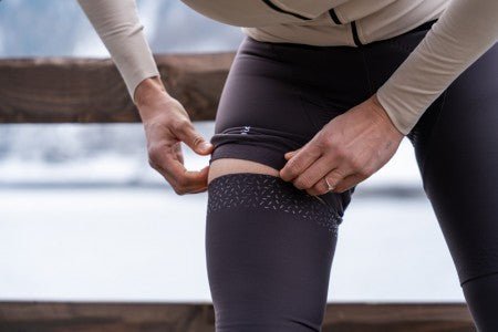 Super Roubaix Beenwarmers - Choco - Parentini Bikewear - Brakeaway