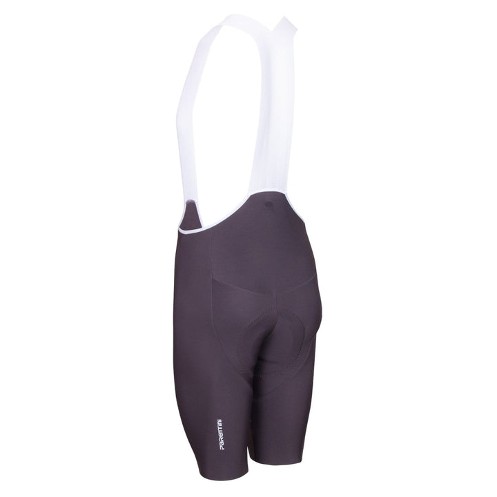 Parentini Forte Inga Super Roubaix bib short Choco kleur - winterfietsbroek met fleece voering