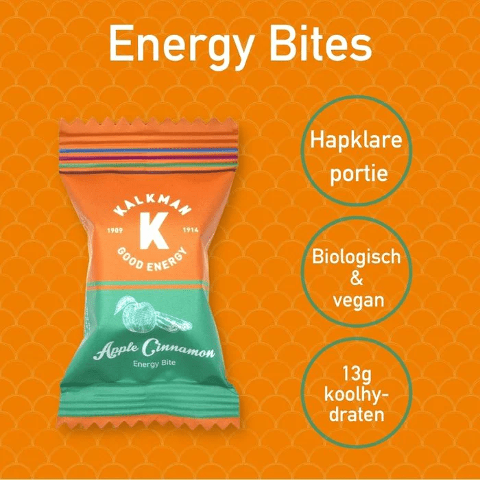 Energy Bites - Appel Kaneel - Kalkman Foods - Brakeaway