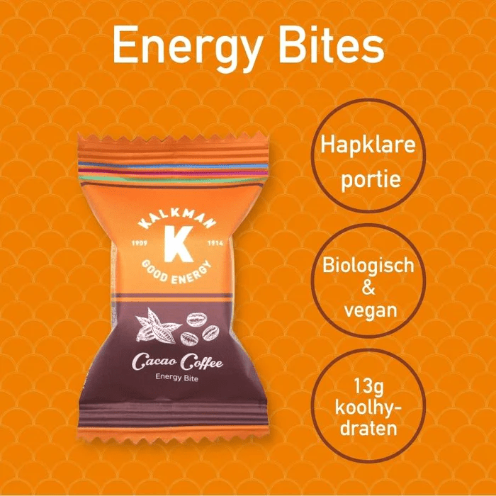 Energy Bites - Cacao Koffie - Kalkman Foods - Brakeaway