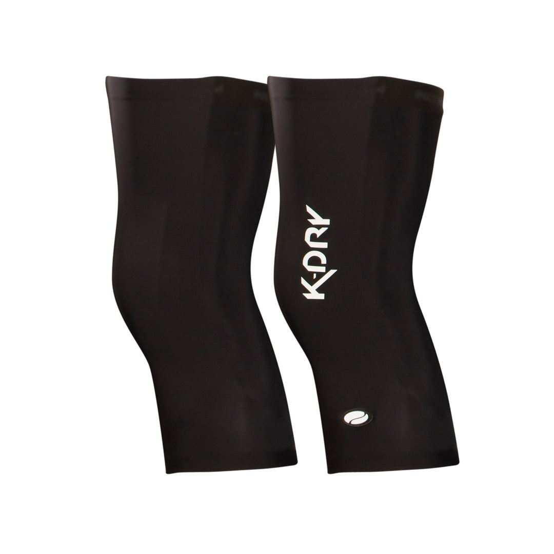 K - DRY S/Roubaix Kniewarmers - Zwart - Parentini Bikewear - Brakeaway