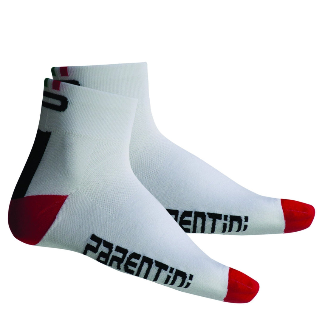 P.Uno 15 Sokken Wit - Parentini Bikewear - Brakeaway