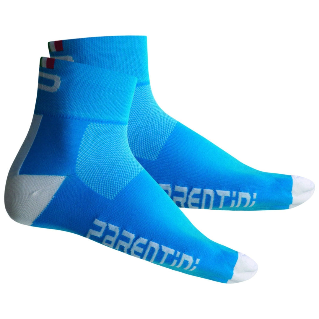 P.Uno 15 Sokken Blauw - Parentini Bikewear - Brakeaway