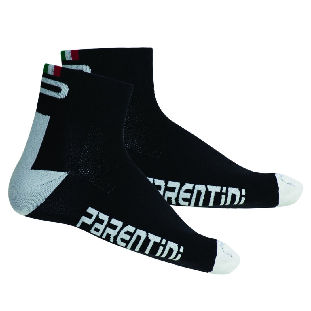P.Uno 15 Sokken Zwart - Parentini Bikewear - Brakeaway