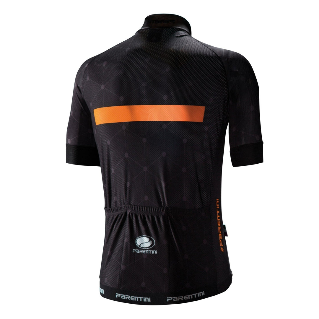 P.Quarantadue Zwart - Fluor Oranje - Parentini Bikewear - Brakeaway