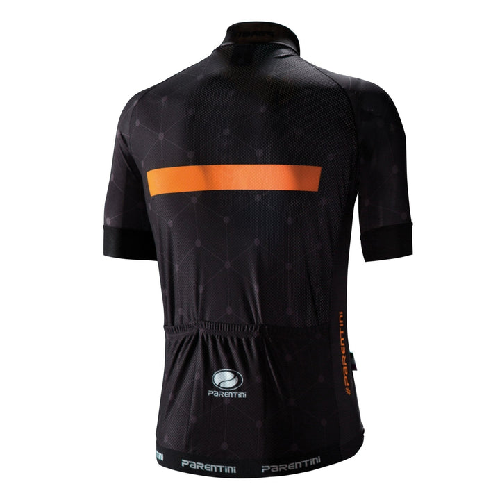 P.Quarantadue Zwart - Fluor Oranje - Parentini Bikewear - Brakeaway
