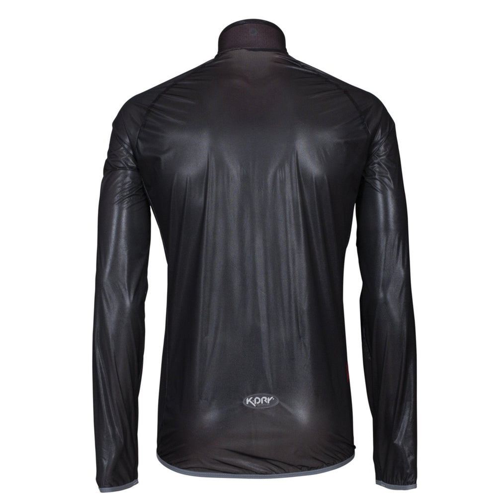 K - Dry.3 Jas Zwart Reflecterend - Parentini Bikewear - Brakeaway