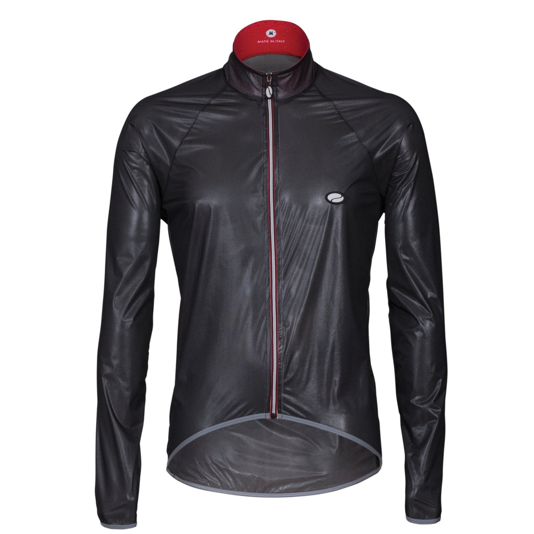 K - Dry.3 Jas Zwart Reflecterend - Parentini Bikewear - Brakeaway