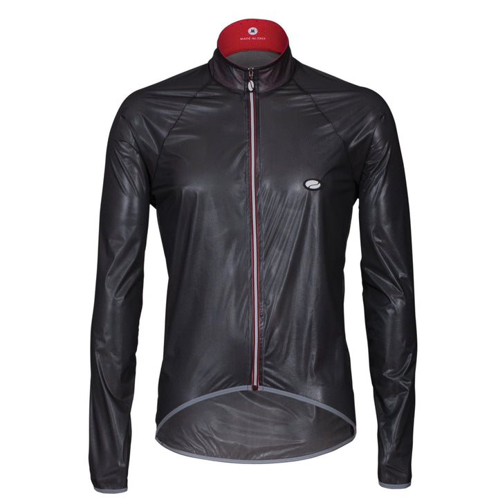 K - Dry.3 Jas Zwart Reflecterend - Parentini Bikewear - Brakeaway