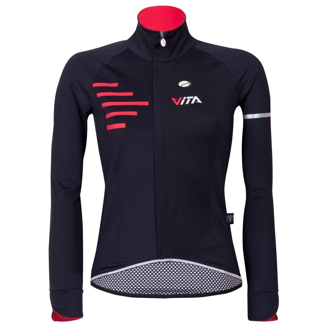 VITA Black - Red - Parentini Bikewear - Brakeaway