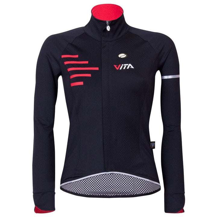 VITA Black - Red - Parentini Bikewear - Brakeaway